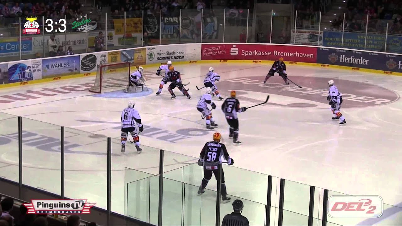 Spielbericht Fischtown Pinguins vs. Bietigheim Steelers 4:3 vom 17.04.2014
