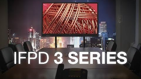 Optoma Creative Touch 3 Series interactive flat panel displays