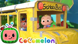 Wheels on the Bus (Play Version) | Cocomelon Cartoons for Kids | Learning Show | Engineering | STEM