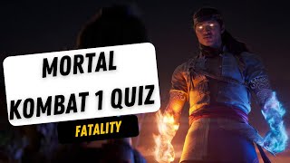 World's Toughest Mortal Kombat 1 Quiz: Are You Game? #shorts #mortalkombat screenshot 5