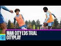 Man city eds players trial cityplay in training