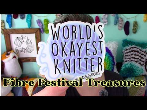 Barrie Fibrespirit 2026: A Knitter's Haul from the Festival Floor — slide 1