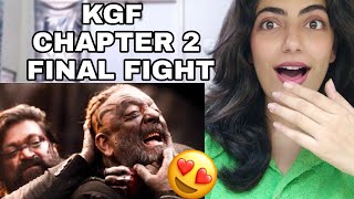 KGF CHAPTER 2 'ROCKY vs  ADHEERA MASS FIGHT SCENE' REACTION |   | Rocking star yash | Sanjay Dutt