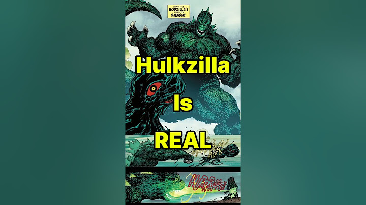 Godzilla's Most Powerful Version EVER #godzilla #hulk #marvel