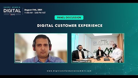 Panel Discussion 2 | Digital Customer Experience | Digital Transformation Saudi | Virtual Event