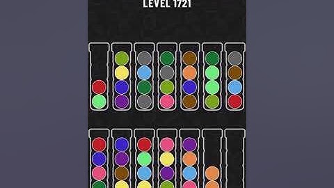 【Ball Sort Puzzle】Level.1721