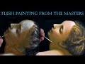Oil painting lesson  smooth flesh