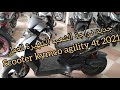 جديد دراجة الشعب الشهيرة للعمل kymco agility 4t 2021