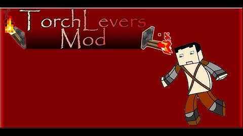 Torch Levers Mod para Minecraft 1.7.10