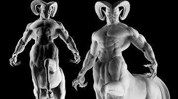 Watch me sculpt a centaur