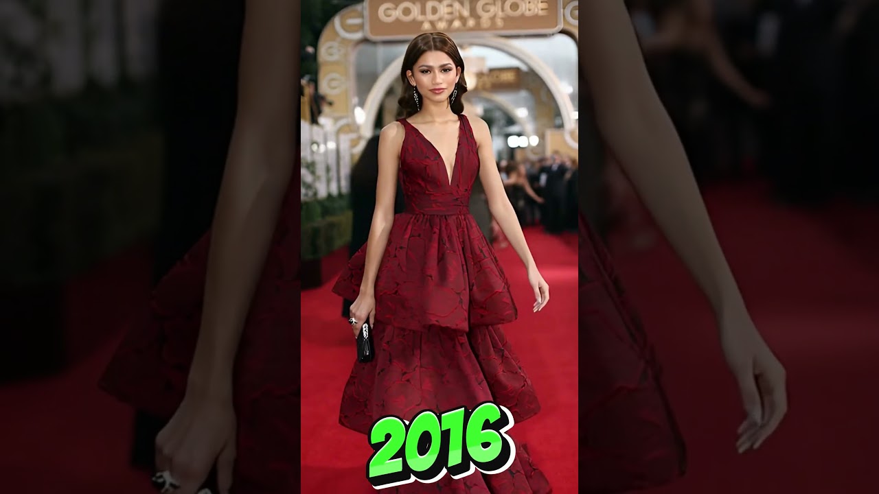 Zendaya 2014–2017 Then & Now 😱 | AI Motion Glow Up 