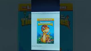 Happy 18Th Anniversary To The Land Before Time 11 Invasion Of The Tinysauruses2005-2023