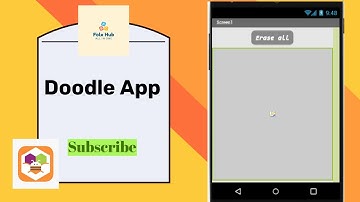Doodle app on MIT App Inventor
