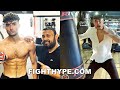 Aadam hamed got moves like dad prince naseem hamed displays chip off the old block skills