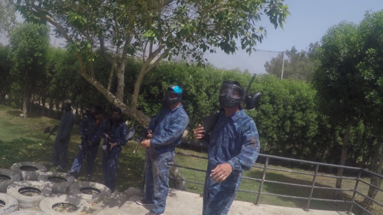 PAINTBALL ELITE FOLDUBS EXTREMELY DANGEROUS SHARJAH PAINT BALL CLUB