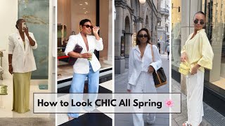How to Look Chic & Classy All Spring (Easy Outfit Formula)