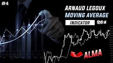 Arnaud legoux moving avarage indicator explain in hindi How to use ALMA indicator #stockmarket