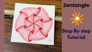 Calm Your Mind With Zentangle Pattern | Drawing Tutorial For Beginners