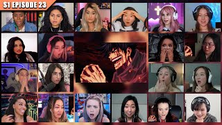 Girls React Jujutsu Kaisen Season 1 Episode 23 Reaction Mashup 呪術廻戦
