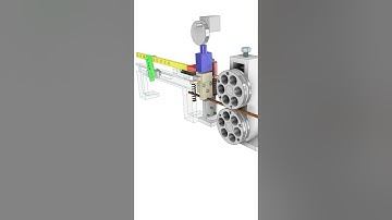 cut off #mechanism #machine#solidworks#simulation