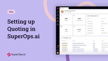 Setting up Quoting in SuperOps.ai