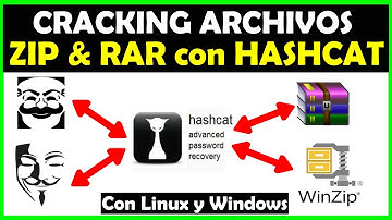 CRACKING ARCHIVOS RAR & ZIP con HASHCAT | Kali Linux Seguridad Informática