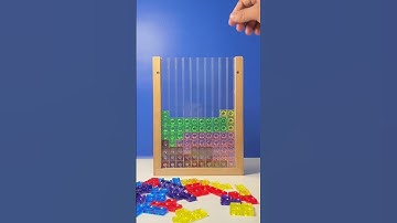 PART 221 || Relaxing ASMR Tetris - Colorful Blocks Stacking on a Soothing White & Blue Background