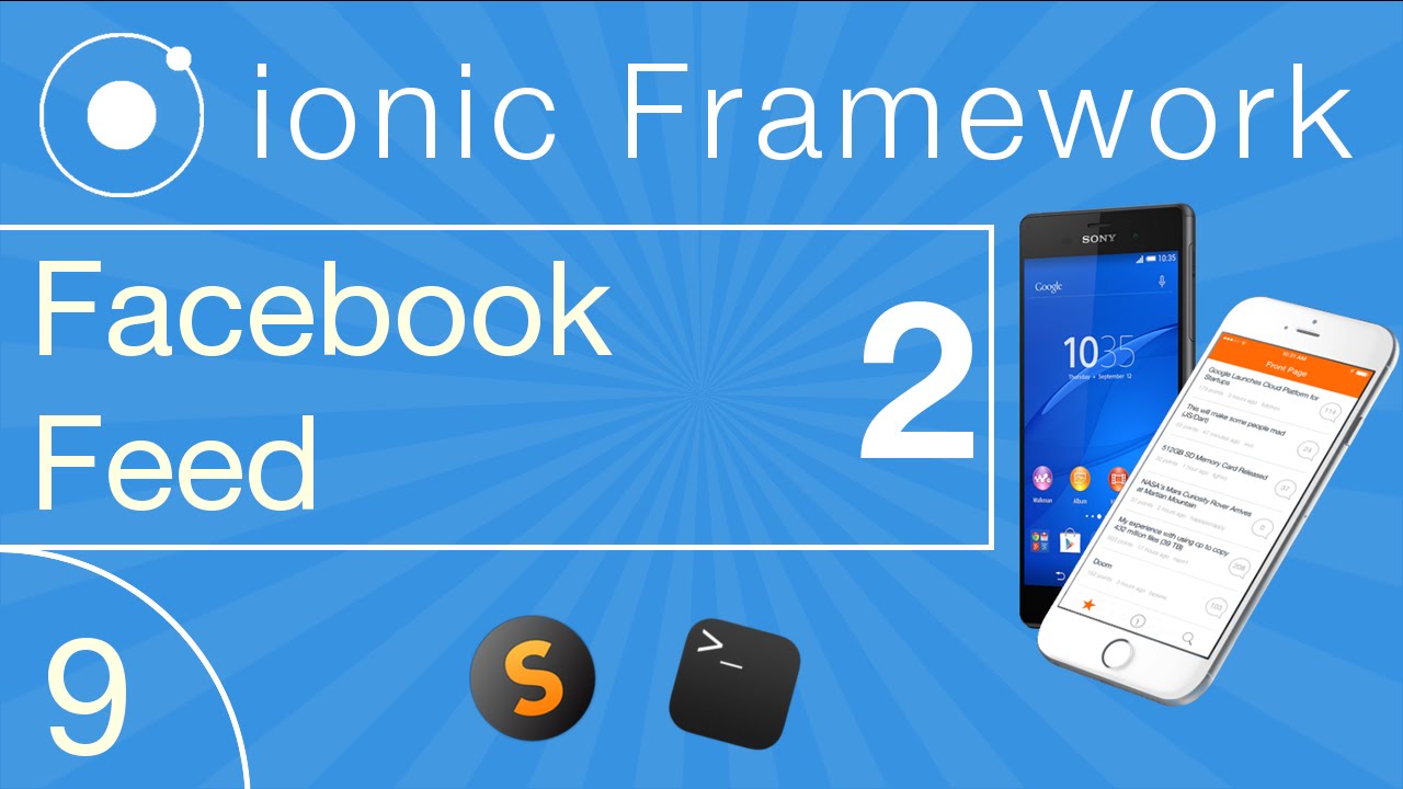 Ionic Cross Platform Development Tutorial 09: Facebook Feed Integration ...
