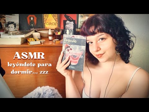 ASMR | life update  +  🦇🦇sigo leyéndote Drácula para relajarte y descansar🦇🦇