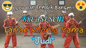 Lucu & Energik!! Kreasi Seni Terbaru Tari Rhoma Irama " J U D I " || TKA-TPA Al Amin Campagaya