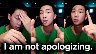 RM 'Bad Religion' Controversy [LIVE ENGSUB] | BTS Namjoon 방탄소년단 2023