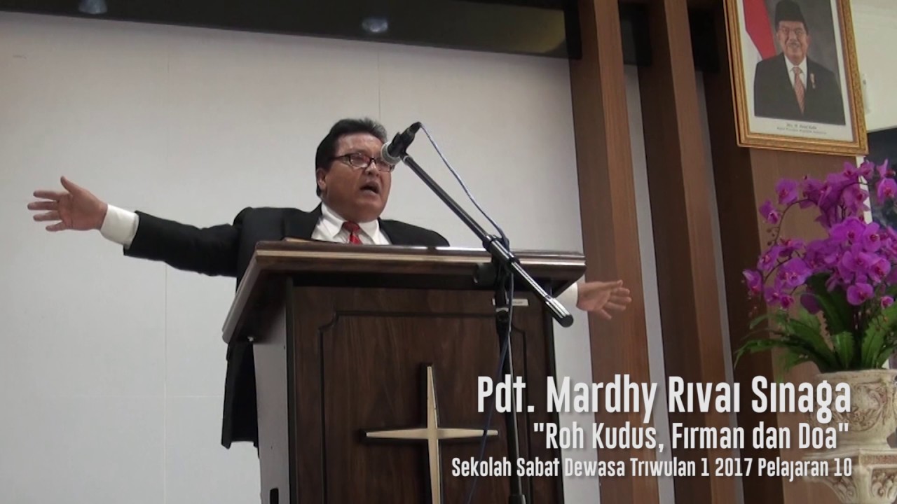 Roh Kudus, Firman dan Doa - Pdt. Mardhy Rivai Sinaga - YouTube