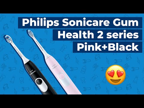 Обзор на Philips Sonicare Gum Health 2 series Pink+Black HX6232/41