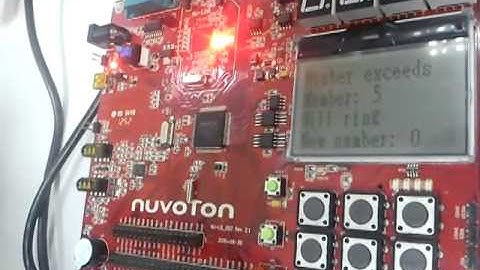 NUVOTON ARM Cortex-M0 Simple "Comparator" Program