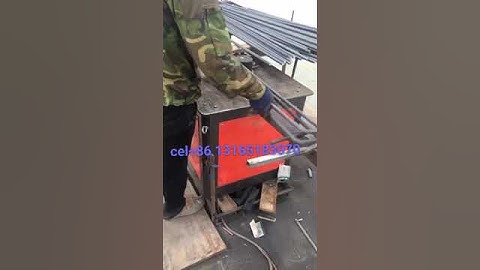 Stirrup bending machine automatic rebar stirrup bending machine reinforcement bar arc bender machine