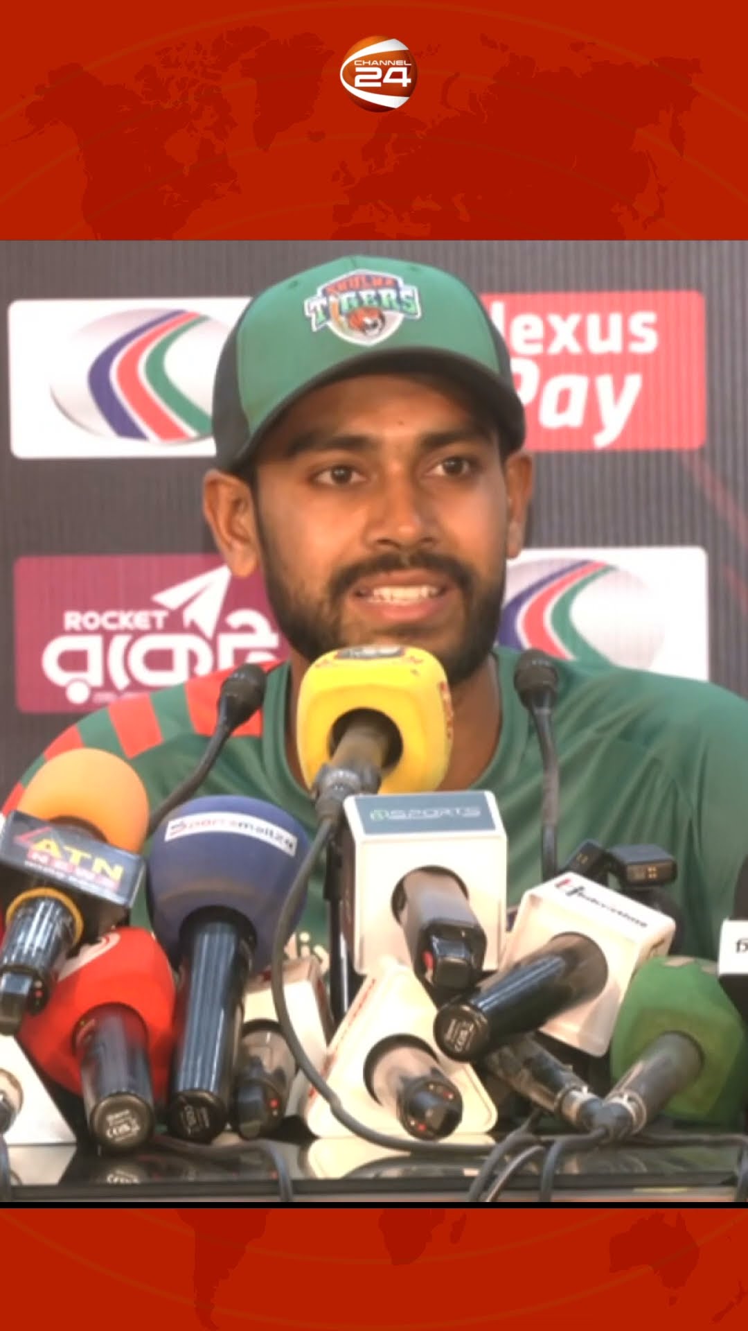 রাজশাহীর পারিশ্রমিক ইস্যুতে মুখ খুললেন মিরাজ!   #MehidyHasanMiraz #Miraz   #Rajshahi  #Channel24