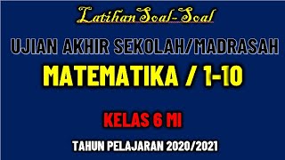 SCHOOL/MADRASAH FINAL EXAM PRACTICE QUESTIONS FOR MATHEMATICS LESSONS 1-10 screenshot 5