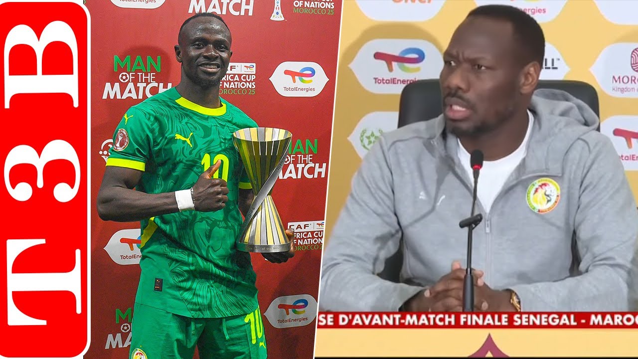 Les mots forts de Pape Thiaw sur Sadio Mane "on a encore besoin de lui "