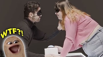 Woman Gets Rejected AFTER Blindfolds Come Off (Reaction) The Button