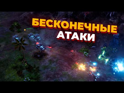 Видео: ЯПОНЕЦ пошел ВА-БАНК против сильного Альянса в Red Alert 3