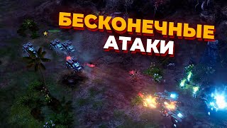 ЯПОНЕЦ пошел ВА-БАНК против сильного Альянса в Red Alert 3