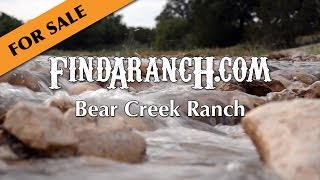 Bear Creek Ranch - Texas Ranches For Sale - FINDARANCH.com