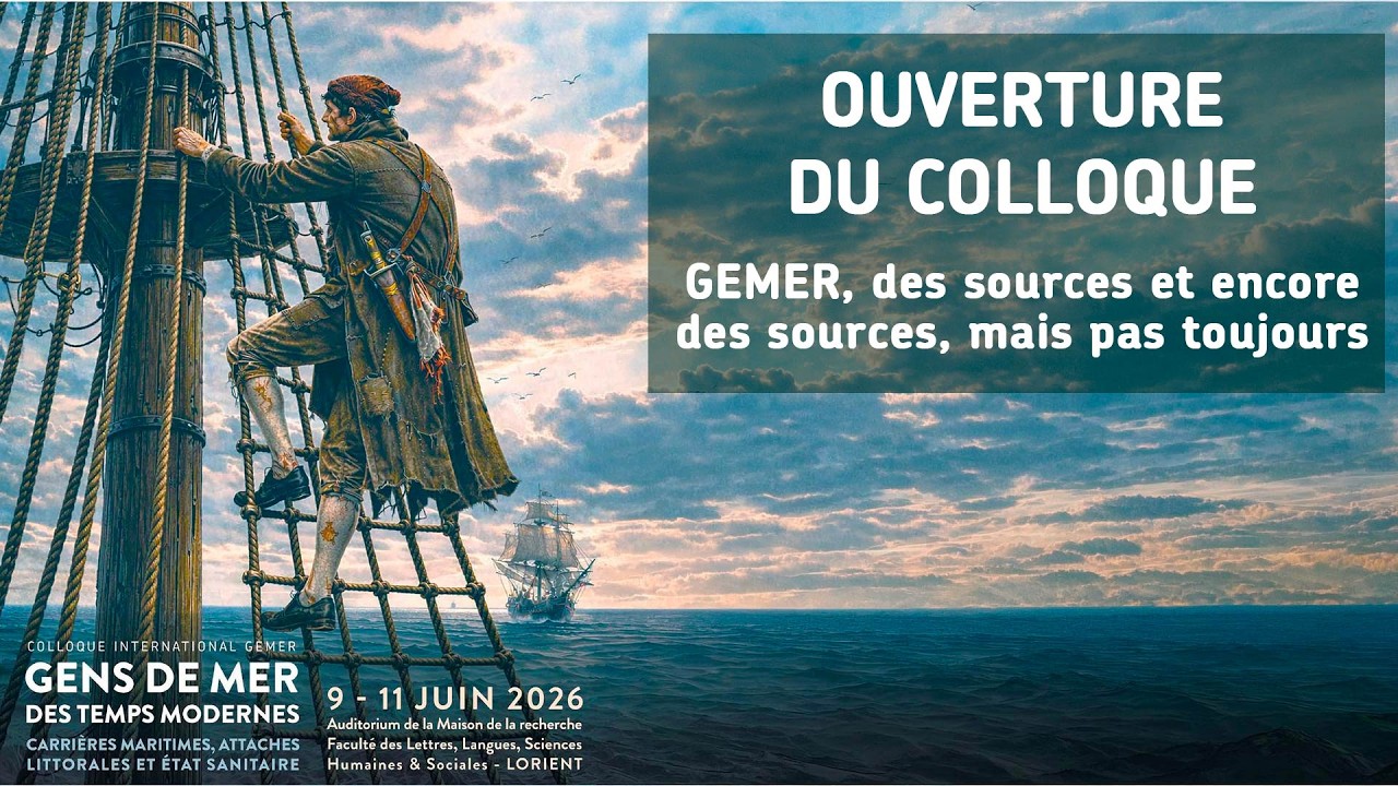 Colloque Gens de Mer des Temps Modernes