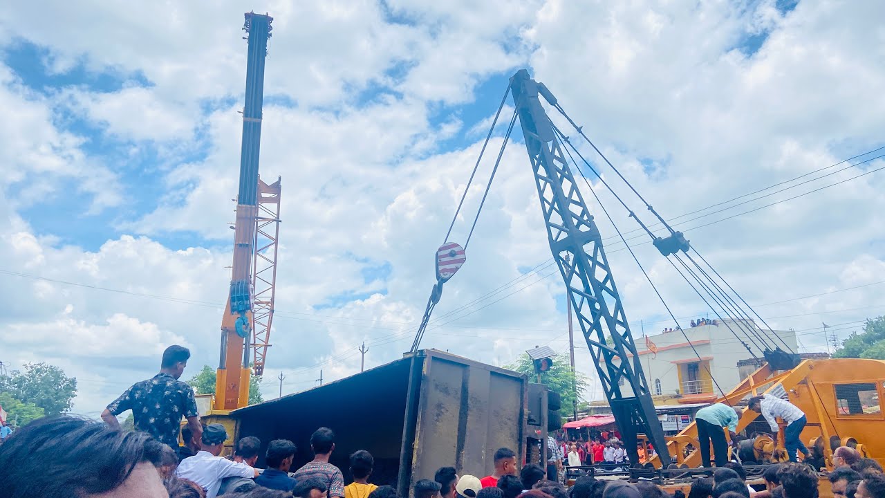 Jharkhand bokaro steel city Bari cooperative accident truck auto😨😩