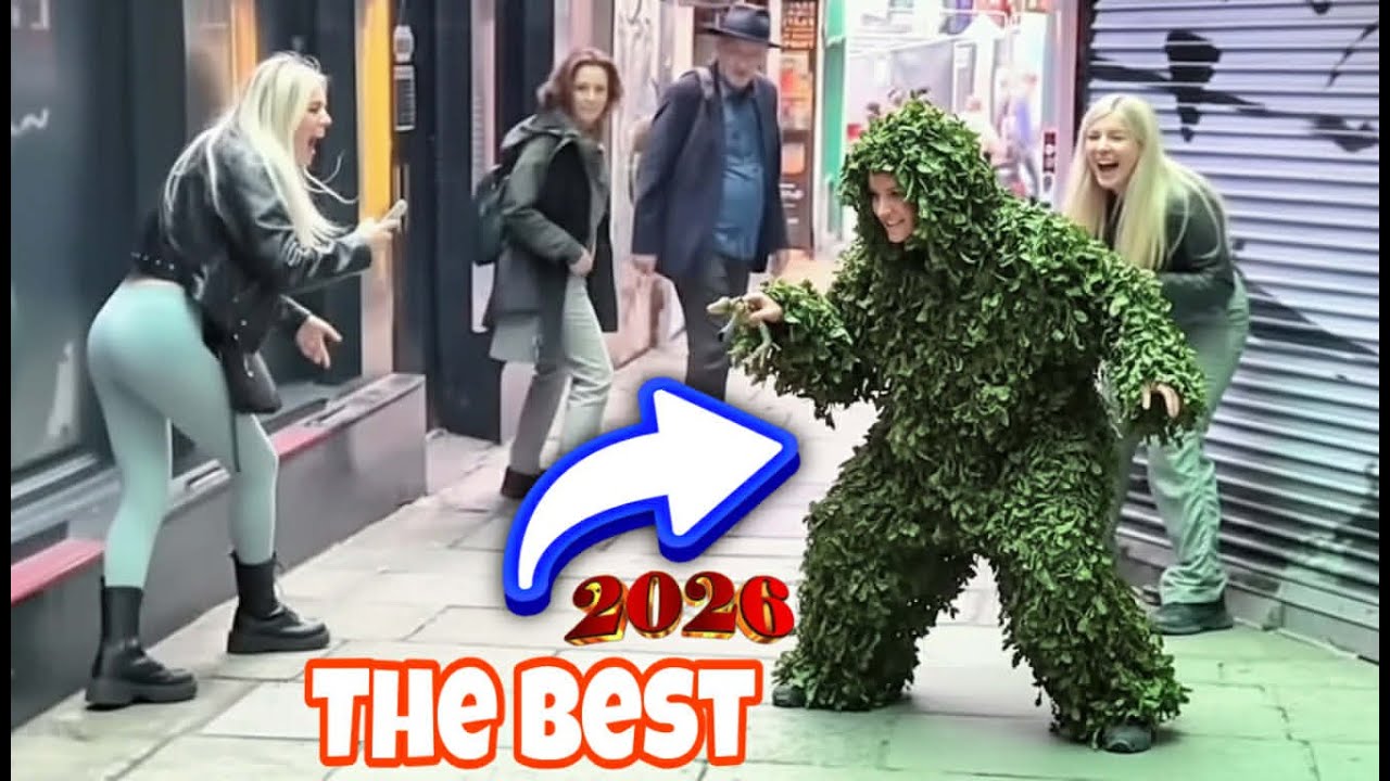The Most Hilarious Bushman Prank Ever Recorded – Watch These Priceless Reactions in Public! 😂🌿