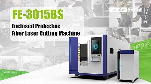 FE-3015BS Enclosed Protective Fiber Laser Cutting Machine.