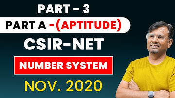 CSIR UGC NET | CSIR NET Nov 2020 - Part-A Solution (Part-III) | Life Science/Chemistry/Physics/Maths