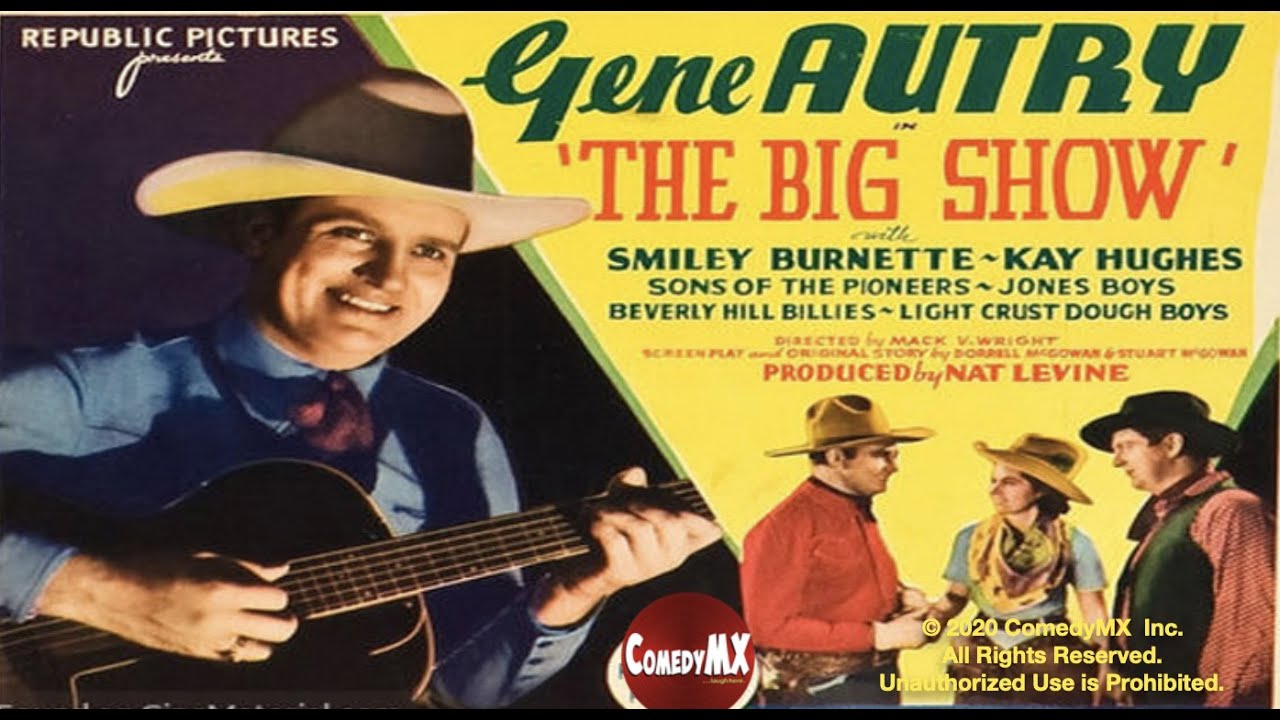 Gene Autry Big Show 1936 Gene Autry Smiley Burnette Kay Hughes Roy Rogers