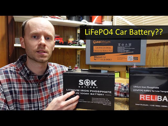 SOK 24V 100Ah LiFePO4 Solar Battery Current Connected, 59% OFF