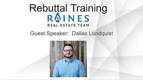 3/3 -Raines Real Estate Rebuttal class Guest Speak...